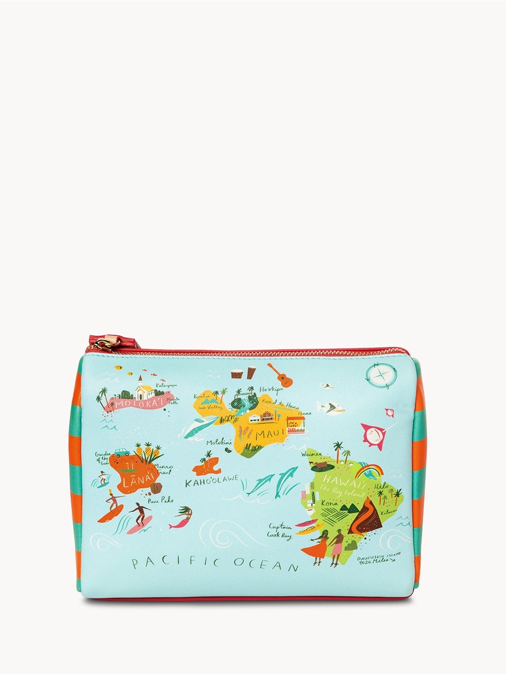 NWT Spartina 449 Hawaiian Islands Carry All Case - Picture 2 of 10
